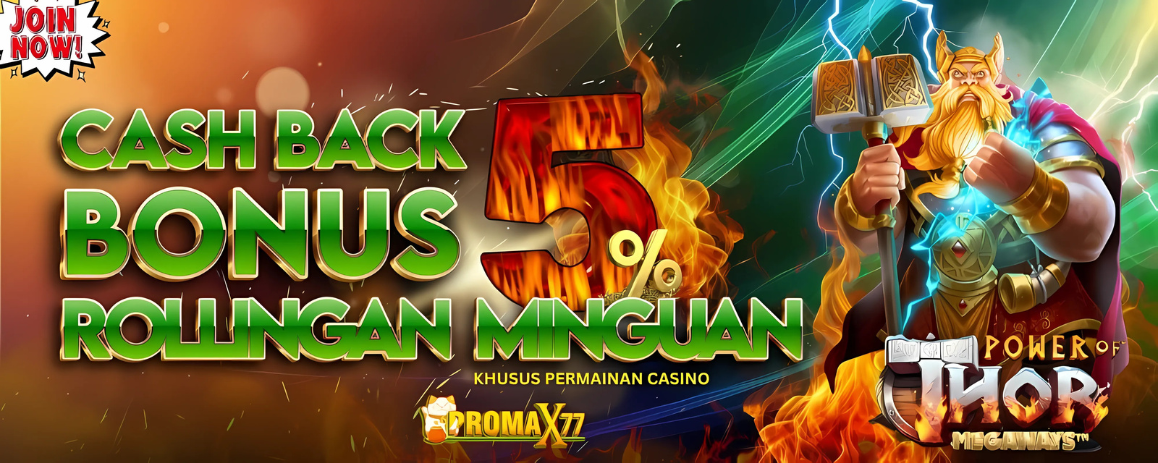 PROMO CASHBACK LIVE CASINO